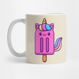 Cute Unicorn Popsicle Mug